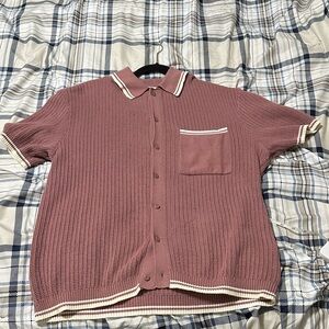 Urban Outfitters Mauve Knit Shirt